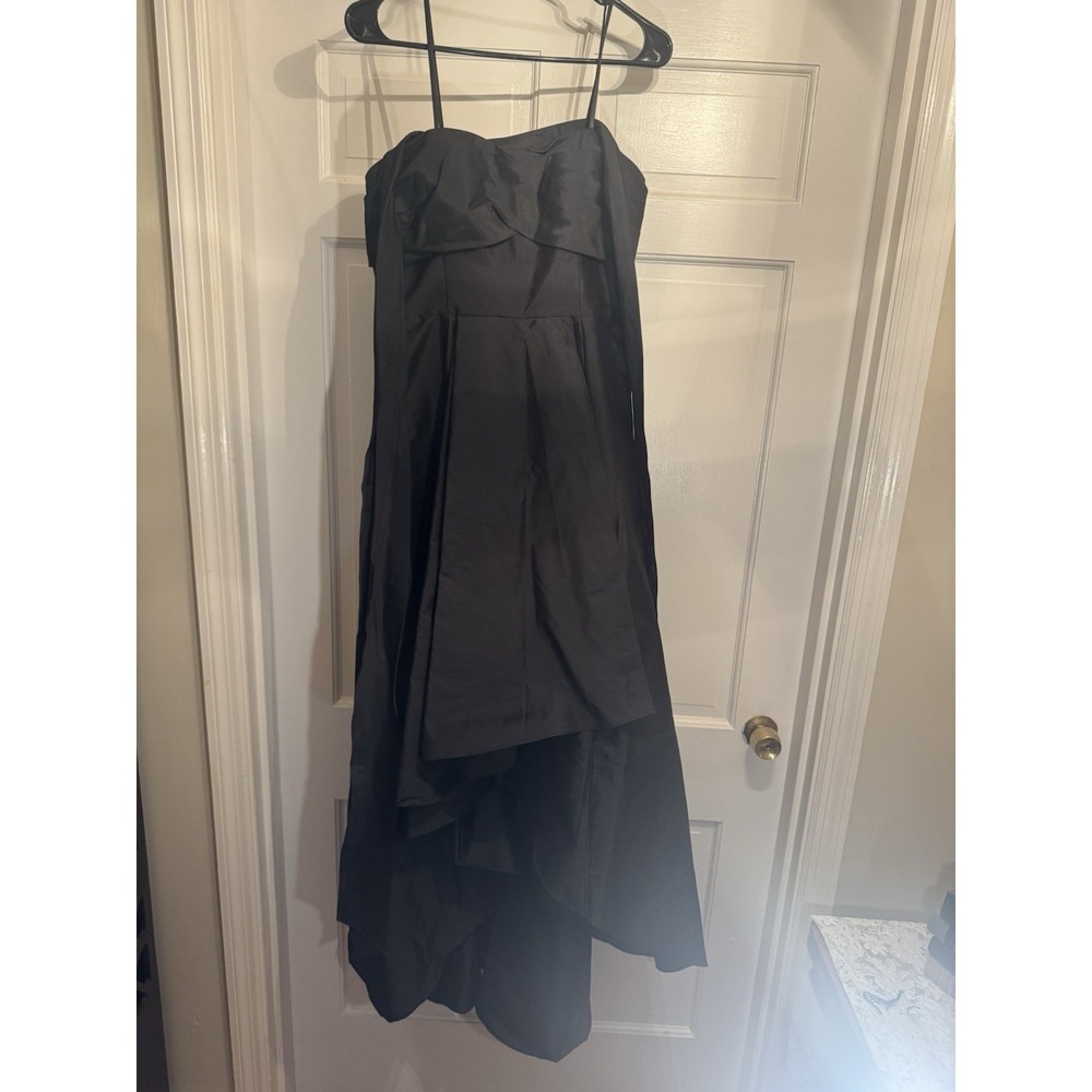 Arianna Papell High-Low Arcadia Ball Gown | Size 8 | Black